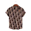 قمصان شاطئية للرجال 2 قطعة محددة أزياء الصيف ملابس الأزهار المطبوعة قميص هاواي شورت قصير الأكمام 220611