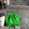 Akşam Çanta Lüks Tasarımcı Kadın Püskül Elmas Debriyaj Çanta Rhinestone Yüzük Kova Çanta Yemeği Parti Çanta Omuz Crossbody