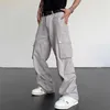Pantalons pour hommes Arrivées Poches latérales Coton Casual Baggy Hommes Cargo Zipper Design Militaire Homme Long Pantalon Tactique Vêtements Hommes