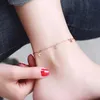 Anklets Stainless Steel Fashion Fine Jewelry Zircon Stars Moon Charm Chain For Women Tobilleras Cheville AccessoriesAnklets Kirk22