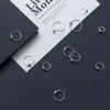 Hoop Huggie Trusta 2pcs 925 Sterling Sliver oorbellen Sieraden Mode schattig voor meisjes tieners oor piercing tragus kraakbeen ds1310hoop huggieh