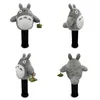 Cartoon Golf Wood Head täcker Animal Golf Driver Fairway Headcover Plush Totoro Head Protecter Mascot Novelty Söt gåva 220722
