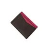 Luksurysowe projektanci torby torebki Tortą do hang worków Portfee ​​z tłumaczeniem całego projektanta portfela mężczyźni słynne skórzane karty uchwyty karty f209x
