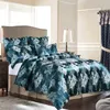 Bettwäsche-Sets 2/3-teiliges Luxus-King-Size-Set mit Jacquard-Blumendruck, Bettbezug, Einzelbett, Doppelbett, Kissenbezug (kein Bettlaken)