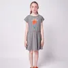 Enkelibb çocuk kız yaz elbiseleri pamuk moda marka elbiseler yürümeye başlayan çocuk kız güzel çilek desen elbisesi bc çocuklar 220707