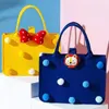 Schattige promotie boodschappentas op maat gemaakte kleur tas lage moq cadeaillet stoffen vilt tassen