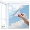 Película de ventana de espejo unidireccional de 2/3/5 m de longitud para el hogar, autoadhesivo, tinte de privacidad reflectante, Control de calor, decoración Solar 220513