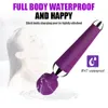 Женский мастурбатор USB Перезаряжаемая волшебная палочка вибратор Av Body Massager G Spot Clitoris стимулятор взрослые сексуальные игрушки для женщины