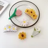 New Design Geometric Hair Claw Fancy Animal Flower Daisy Hand Face Lips Evil Eye Cellulose Acetate Hair Claw Clips For Women