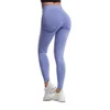 Pantalons de défi de yoga Jeans pour femmes Pantalon d'entraînement taille haute Leggings pour femmes Gym designer Élastique Fitness Collants complets Youtube Citations Rose clair S M L XL