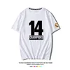 مصممي نساء رجال T Shirt Fashion Men S Casual Real Madrid's Classic Champions Cup Paris 2022 Sequence14-Crown Thirt T-Shirt