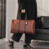 Bolsas noturnas de couro de grife para homens e mulheres bolsas para todas as viagens bolsas flor luxo CROSS BODY vestuário de ombro xadrez bagagem de fim de semana bolsa de mão