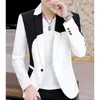 Mens Suit Jacket Blazers Spring and Autumn Trend Fashion Splicing Color Casual Slim Small Sacka Jacket Clothing Men 220801