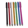 Micro-Fibre Capacitif Écran Tactile Stylo Mini Métal Stylet pour iPhone Tablet Ordinateur Portable Écran Capacitif Dispositifs