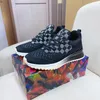 Dernière arrivée mode luxe hommes baskets maille gaze daim semelle cercle fleur concepteur taille 38-46 modèle mkjBB36585