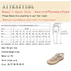 Sandalen 2022 Kristall Strass ethnischer Flip Flops Clip Zehen Flachplattform Keilabsatzkomfort Schuhe Beachs und