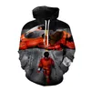 Men039s Sweats à capuche Men039s Sweatshirts Tendance Akira 3D Imprimé Anime Cosplay Sweat Hommes Femmes Casual Mode Surdimensionné Ho8984689