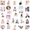 Car sticker 100pcs Mixed Sexy Girl Hentai Stickers Anime Waifu Pinup Bunny Vinyl Decals for Otaku Adults Laptop Phone Case Cup Bom304a