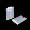 Garrafas de spray de 20 ml de 20 ml hidratante cartão portátil de água de ponta high-end plástico de parfum recipientes recicláveis