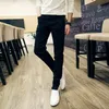 Summer Casual Thin Youth Business White Stretch Jeans Pants Male Teenagers Trousers Skinny Jeans Men Whole Leggings186d