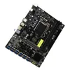 Moderbrädor BTC Mining Machine Moderbräda ATX LGA1151 12 Grafkortslucka USB3.0 till PCI-E-gränssnitt Intel 1151motherboards