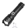 Torches laser blanches 30W Lampe de poche ultra-lumineuse longue portée 1200LM 1500 mètres Lampes de poche portables Type-C Prise en charge rechargeable Entrée et sortie