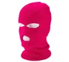 Nouveau Moto Visage Coupe-Vent Masque 3 trous masques Sports de Plein Air Chaud Ski Caps Vélo Balaclavas Écharpe Chapeau Cap masques de protection complète JLA13284