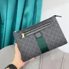 Zarf çantası Lady's Handbag Coin Cutse Omuz Çantaları Klasik Harfler Baskı Tuval Gerçek Deri Hayvan Desen Fermuarı Yüksek Kaliteli Kadın Cüzdanlar