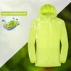 Campo de chuva de acampamento Homens homens impermeáveis ​​Proteção solar Roupas de pesca Roupas de caça de pele rápida Skin Windbreaker Anti -UV Casaco 220801