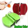 Mini Ceramic Carbide Knife Sharpener Kitchen Blade Pocket Knives Sharpening Tool KD1