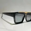 2024 Óculos de sol quentes 1.1 milionários de solgilares homens mulheres 1502w Full Frame Frame Fio Designer Vintage Sunglasses Millionaire Black Logo feito na Itália