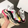 أحذية Triple S Black 17FW أحذية رياضية للرجال Grandpa Trainer Vintage Dad Shoes Men's Women Green Ceahp Sports Shoe Size 36-45 No7 No8