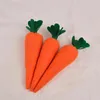 Party Decoration 3/1pcs Nov Woven Easter Carrots Ornaments For Home Decor DIY Decorations Kids Crafts Gifts SuppliesParty