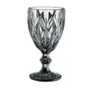 Nieuwe Retro Vintage Relief Rode Wijnbeker Gravure Embossing Glas Huishoudensap Drinken Champagne Goblet Diverse Goblets op zee BBA13106