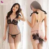 Sexy Pajamas Underwear Gauze Lenceria Summer Nightwear Composite Harness Womens Lin Tai Lace Summer Apparel