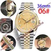 Luxury woman watch 36mm diamond Circuit Pattern montre de luxe Rose Gold Classic 2813 Mechanical automatic waterproof mens watches