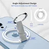 Universal Magnetic Phone Ring Grip Finger Holder för trådlösa laddningsfall 360 ° Grad Justerbar kickstand iPhone 14Pro Max 13 3776395