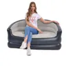 Tragbares Zuhause im Freien, aufblasbares Sofa, Doppel-Personen-Luftsofa, Blasenstuhl, Sommer, Wasser, Strandparty, aufblasbare Sofas, Liege, PVC-beflocktes Matratzenbett