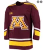 2022 NCAA Frozen Four Championship Minnesota Golden Gophers Hockey Jersey Custom 21 Nathan Burke 19 Scott Reedy 39 Ben Meyers (A) 45 Jack LaFontaine 7 Brannon McManus