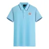 Montpellier HSC Herren- und Damen-Poloshirts aus mercerisierter Baumwolle, kurzärmeliges Revers, atmungsaktives Sport-T-Shirt, Logo kann individuell angepasst werden