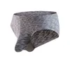 5pcs / set sous-vêtements de style sportif à haute élasticité pour hommes culottes gratuites et confortables pour hommes respirants avec pochette en maille design slips T220816