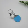 Creative Mini Table Tennis Racket Keychains Men Women Metal Sports Keychain Bag Pendant Small Gift Key Chain Accessories