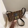 Cheap Purses 70% Off Autumn and winter women's bag 2022 new fashion printed letter portable foreign style simple single Shoulder Messenger Bag Small Square