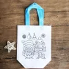 Kits de artesanía de bricolaje Kits para colorear bolsos para niños Dibujo creativo para principiantes Bebé Aprender Educación Juguetes Pintura Multi ColorSa169D