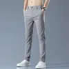 بدلة العلامة التجارية الصيفية سراويل سراويل سروال البضائع الفضفاضة بانت الرجال ملابس الملابس التكنولوجية ركضين كوريا الأزياء السراويل غير الرسمية 220425