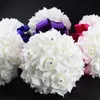 Hochzeitsblumen, Brautsträuße, Brautjungfern-Blume, Rosen-Mittelstück, Blumenstrauß, Brauthortensie, künstliche weiße Lieferungen, Hochzeit