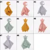 Towels Robes Stuffled Star Moon Toddler Toy Pacify Appease Towel Handkerchief Comforters Muslin Soft Baby Security Blanket M4110