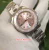 Excelente reloj de moda de alta calidad SUB 116610 36 mm Esfera rosa Bisel de cerámica Acero inoxidable Luminiscente 2813 Movimiento Mecánico 204w