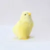 1 PC -simulering Lovely Plush Chick Toy Easter Realistic Animal Doll Kids Birthday Christmas Gift Early Education Cognition 220628