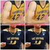 College NCAA UC Irvine Anteaters Basketball Jersey 23 Darrian Traylor 24 Eyassu Worku 25 Spencer Rivers 35 Solomon Ruddell Custom Stitched